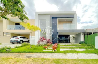 Camaçari| terras alphaville| casa duplex nascente| alto padrão 222m²| 4 dormitórios| 4 vagas