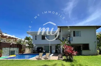 Buraquinho | casa duplex com 5 suítes | 4 vagas | lauro de freitas