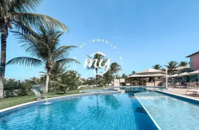 Itacimirim| Village Térreo 70 m²| 2 Suítes| Mobiliado| 2 Vagas| Pé na Areia| Praia da Espera