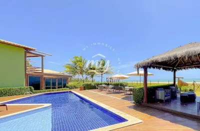 Itacimirim| Village Duplex com 100m2| Pé na Areia|3 suítes| 1 vaga