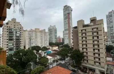 Imóvel para venda tem 100 metros quadrados, com 2 quartos, dep. empregada em gonzaga - santos – sp