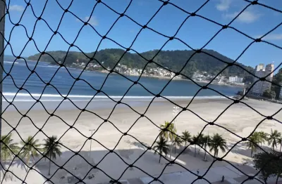Duplex para venda, 1 dormitório, vista panorâmica para o mar, na praia do gonzaguinha - são vicente - sp