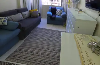 Imóvel para venda kitnet frente a praia vista lateral porteira fechada em itararé - são vicente - sp