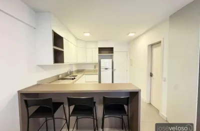 Apartamento com 1 dormitório para alugar, 30 m² por r$ 2.200/mês - centro cívico - curitiba/pr