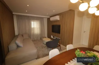 Apartamento mobiliado com 3 dormitórios à venda, 102 m² por r$ 1.275.000 - cristo rei - curitiba/pr