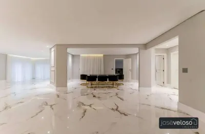 Apartamento com 5 dormitórios para alugar, 433 m² por r$ 25.000/mês - batel - curitiba/pr