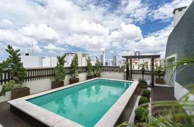 Cobertura com 4 dormitórios, 450 m² - venda por r$ 5.600.000 ou aluguel por r$ 14.500/mês - bigorrilho - curitiba/pr