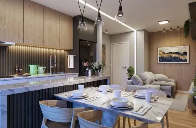 Apartamento com 2 quartos à venda na rua irmãs paulinas, 5161, novo mundo, curitiba, 61 m2 por r$ 532.900