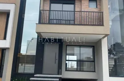 Casa em condomínio fechado à venda na rua mário gomes cézar, pinheirinho, curitiba, 217 m2 por r$ 1.520.000