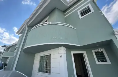 Casa em condomínio fechado com 3 quartos à venda na rua jorge brey, alto boqueirão, curitiba, 144 m2 por r$ 730.000