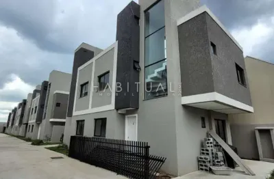 Casa em condomínio fechado com 3 quartos à venda na rua rodolfo bernardelli, 569, uberaba, curitiba, 105 m2 por r$ 639.000