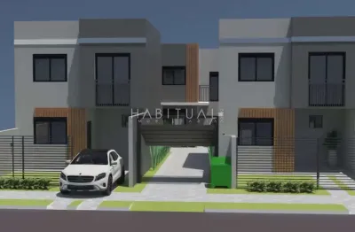 Casa com 3 quartos à venda na rua arapoti, sítio cercado, curitiba, 69 m2 por r$ 458.000