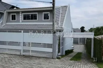 Casa em condomínio fechado com 3 quartos à venda na rua assaí, sítio cercado, curitiba, 70 m2 por r$ 420.000
