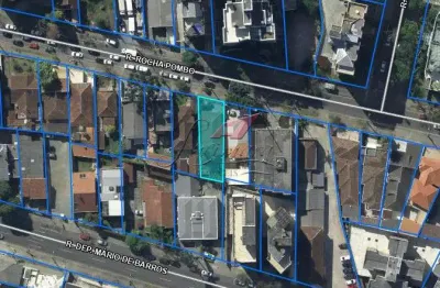 Terreno à venda na rua rocha pombo, 899, juvevê, curitiba, 374 m2 por r$ 1.360.000