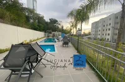 Apartamento à venda com condomínio completo em nova iguaçu.