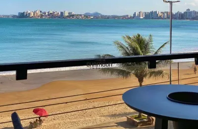 Apartamento de 4 quartos, sendo 3 suítes frente para o mar à venda na praia do morro em guarapari.