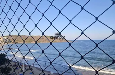 Oportunidade: apartamento de 2 quartos de frente para o mar na praia do morro