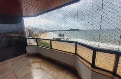 Apartamento a venda frente mar com 110 m², 3 suites, 2 vagas e lazer completo na praia do morro - guarapari es!