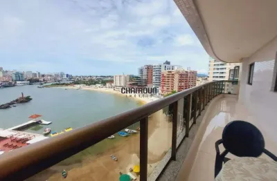 Apartamento a venda frente mar com 96 m² com 3 quartos, 2 vagas e lazer na prainha - guarapari es