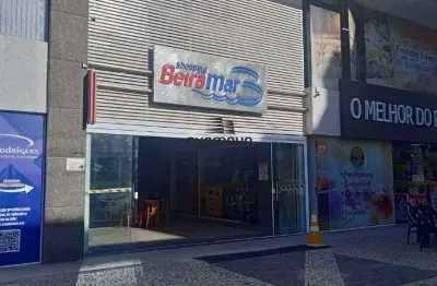 Oportunidade única: loja e sobreloja à venda no shopping beira mar, praia do morro!