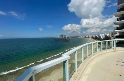 Cobertura à venda, 4 quartos, 4 suítes, 3 vagas, praia do morro - guarapari/es