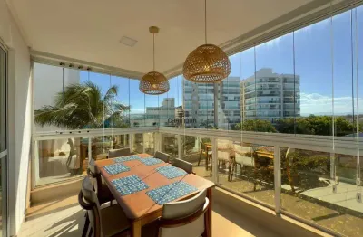 Apartamento à venda, 3 quartos, 1 suíte, 2 vagas, enseada azul - guarapari/es