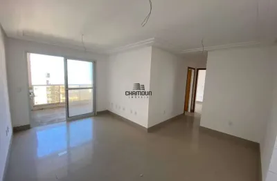 Apartamento de 2 quartos, varanda e 2 vagas de garagem a venda na praia do morro, guarapari/es.