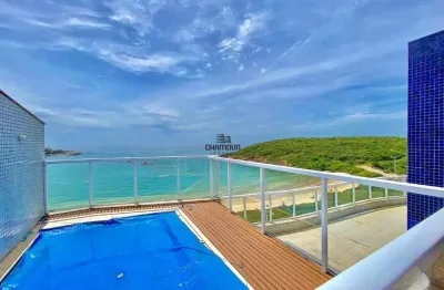 Cobertura alto padrão 4 quartos, à venda em guarapari na enseada azul.