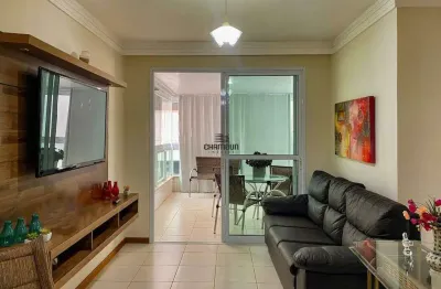 Apartamento à venda, 3 quartos, 1 suíte, 2 vagas, enseada azul - guarapari/es