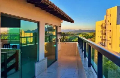 Cobertura duplex em nova  guarapari, enseada azul, praia de bacutia.