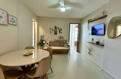 Excelente apartamento mobiliado á venda na praia do morro, guarapari e/s.