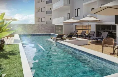 Apartamento, 02 quartos sendo 01 suite, area de lazer, praia do morro, guarapari es
