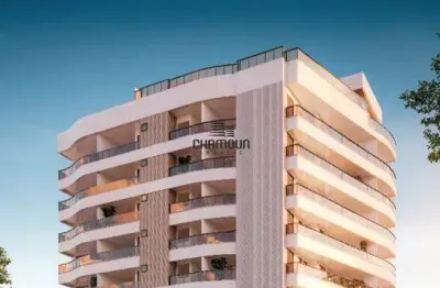 Apartamento à venda, 3 quartos, 2 suítes, 2 vagas, enseada azul - guarapari/es