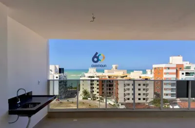 Apartamento com vista para o mar em enseada azul, guarapari – 3 quartos (2 suítes)
