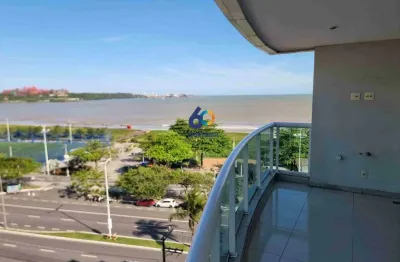 Cobertura duplex com 4 suítes de frente para o mar em jardim camburi - vitória/es