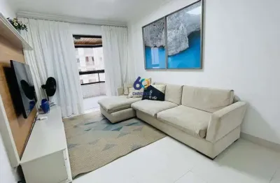 Apartamento no centro, com 2 quartos , sendo 1 suite, dce, varanda, 1 vaga, excelente localização!