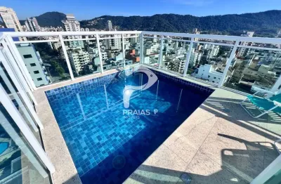 Cobertura com 4 quartos à venda na francisco rebollo, --, enseada, guarujá por r$ 2.700.000