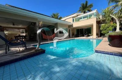 Casa em condomínio fechado com 4 quartos à venda na avenida marjory da silva prado, --, balneário praia do pernambuco, guarujá por r$ 2.200.000
