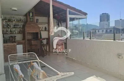 Cobertura com 4 quartos à venda na rua colômbia, --, enseada, guarujá por r$ 720.000