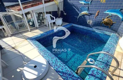 Cobertura com 3 quartos à venda na rua campos sales, --, enseada, guarujá por r$ 600.000