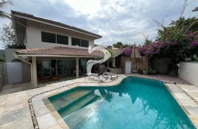 Casa em condomínio fechado com 5 quartos à venda na josé giacometti, --, balneário praia do pernambuco, guarujá por r$ 2.450.000