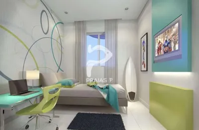 Apartamento com 2 quartos à venda na avenida general rondon, --, jardim astúrias, guarujá por r$ 816.000