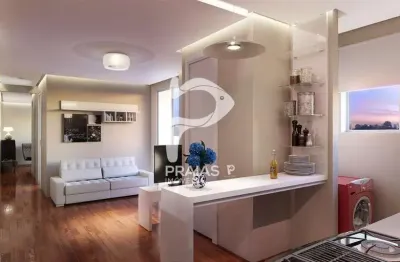 Apartamento com 2 quartos à venda na avenida general rondon, --, jardim astúrias, guarujá por r$ 671.500