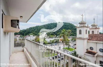 Apartamento com 3 quartos à venda na av. washington, --, pitangueiras, guarujá por r$ 800.000