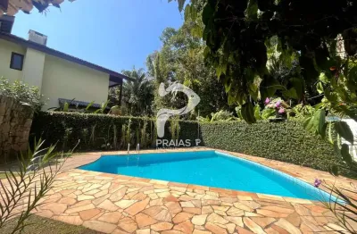 Casa em condomínio fechado com 3 quartos à venda na passeio do rocio, --, riviera, bertioga por r$ 3.500.000