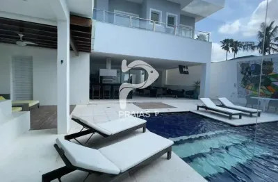 Casa em condomínio fechado com 5 quartos à venda na abilio josé vasconcelos carvalho (rua 67), --, jardim acapulco, guarujá por r$ 4.600.000