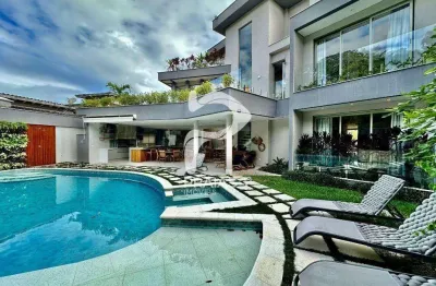 Casa em condomínio fechado com 7 quartos à venda na passeio do piratininga, --, riviera, bertioga por r$ 19.900.000