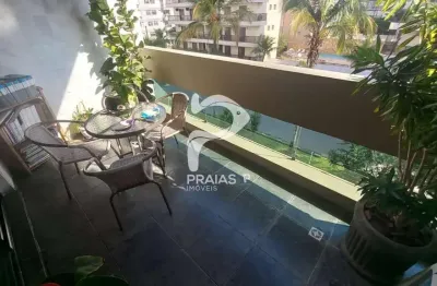 Apartamento com 3 quartos à venda na rua chile, --, enseada, guarujá por r$ 510.000