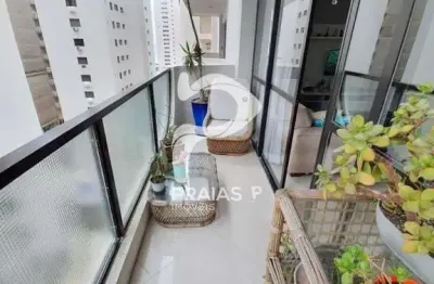 Apartamento com 3 quartos à venda na rua vereador roberto gelsomine, --, pitangueiras, guarujá por r$ 780.000