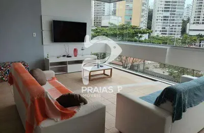 Apartamento com 3 quartos à venda na avenida marechal deodoro da fonseca, --, pitangueiras, guarujá por r$ 770.000